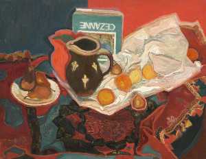Still Life with a Cézanne Book