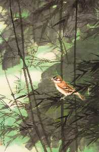 Bird by the Bamboo