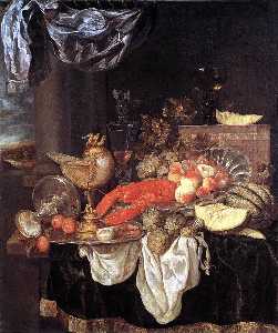 Large Still life with Lobster