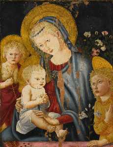 Madonna and Child with the Infant St John the Baptist and an Angel