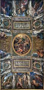 Ceiling painting Truth Pursued by Time