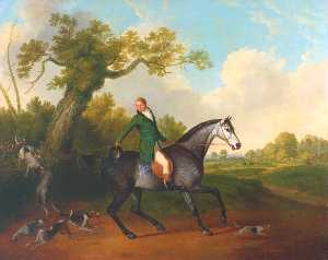 Jonathan Griffin, Huntsman to the Earl of Derby's Staghounds
