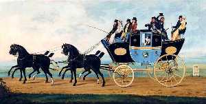 The London to Birmingham Stage Coach