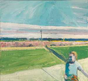 Landscape with Boy and Bouquet