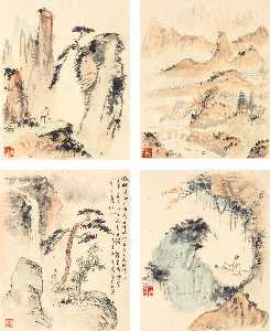 Landscapes of Mount Huang