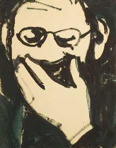 Portrait of Allen Ginsberg