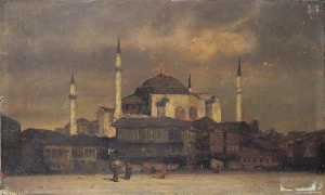 Mosquée à Constantinople