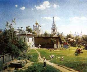 A Yard in Moscow