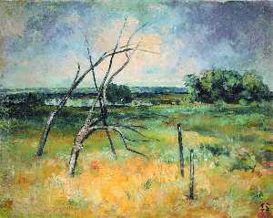 Landscape with a Dry Tree