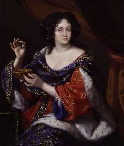 Maria Ana Delaware La Gira d'Auvergne , de soltera Mancini , Duquesa delaware Caldo