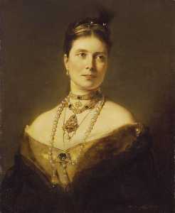 la emperatriz Frederick de alemania como corona la princesa de prusia