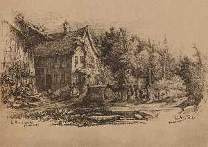 Дом самого  Джозеф  Маир  Рождество  1871