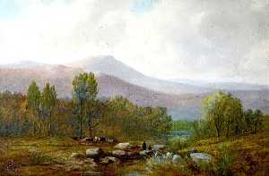 Highland River Landscape