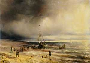 A Dutch Coast Scene