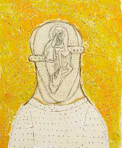 Untitled (Head in Yellow)