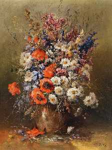 Large Bouquet Of Summer Flowers
