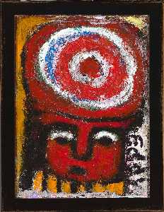 Untitled (Figure with Target)