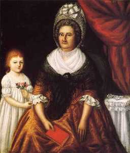 Mrs. John Moale (Ellin North) and Ellin North Moale