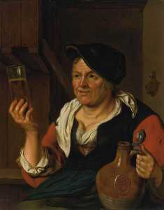 Peasant Woman in an Interior