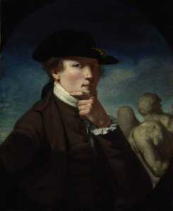 Klo Runciman ( 1744–1768 ) , Künstler , selbstporträt
