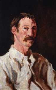 Robert Louis Stevenson (1850–1894) (after Girolamo Pieri Nerli)