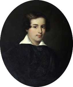 William Fulke Lucy (1824–1847) (after a painting by Raffaele Fidanza from 1842)