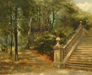South West Terrace Steps, Royal Holloway