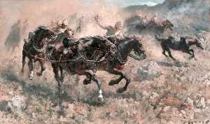 Ahorro las armas de fuego a Maiwand , Real artillería montada , 27 Julio 1880