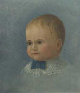 Portrait of a Child with a Lace Collar