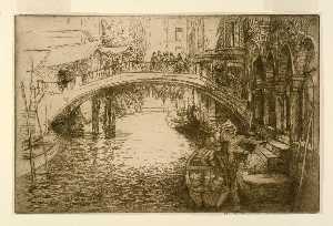 der kanal leben  Venedig