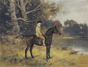 Frederick Fermor Hesketh (1883–1910), as a Young Boy on His Pony