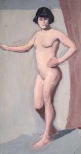 Female Nude (verso)