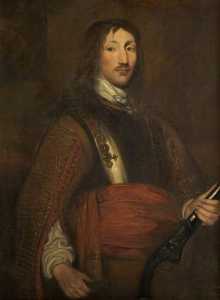 Portrait of an Officer (copy after William Dobson)