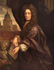 Sir Christopher Wren (1632–1723) (copy after Godfrey Kneller)