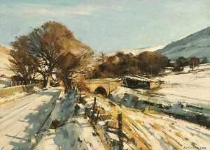 Winter Sunlight, Diggle, Saddleworth, Greater Manchester