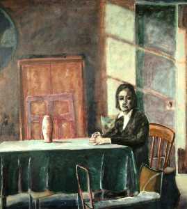 The Room (A Lady Seated at a Table)
