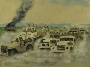 Victory Roll into Tunis 7th Armoured and 4th Indian Divisions plus 201st Guards Brigade, 9 May 1943