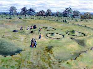 Saxon Cemetery within Prehistoric Remains at Orsett