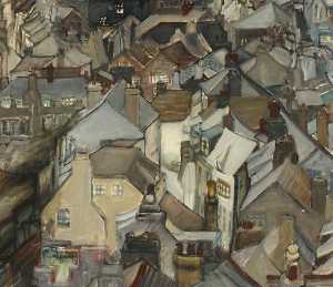 Landscape with Rooftops