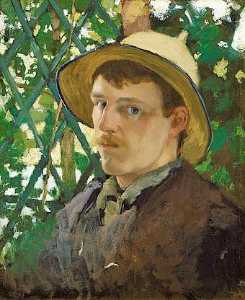 Self Portrait at Montigny, (painting)
