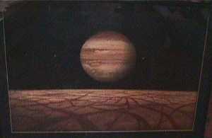 Jupiter as Seen From It's Moon Europa