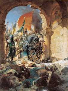 Entrée du sultan Mehmet II à Constantinople le 29 mai 1453 Entrée de Mahomet II à Constantinople (Ancien titre)