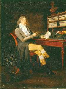 Portrait présumé de Talleyrand de Périgord (1754 1838), à sa table de travail