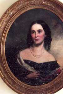 Julia Jayne Trumbull (Mrs. Lyman Trumbull), (painting)