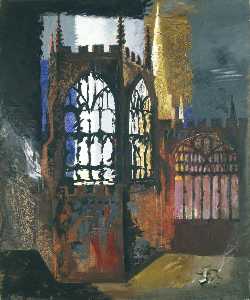 Coventry Kathedrale , 15 November , 1940
