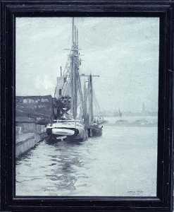 Boston Harbor, (painting)