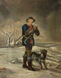 'The Old Woodman', George Kelson (after Thomas Barker)