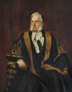 William Cavendish (1808–1891), 7th Duke of Devonshire, Chancellor of the University (1861) (copy after George Frederic Watts)