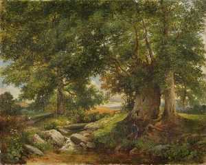 A Trout Stream near Worcester