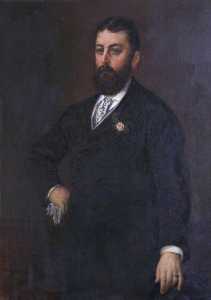 Portrait of a Gentleman (possibly Frederick Alvah Miller, 1846–1901)